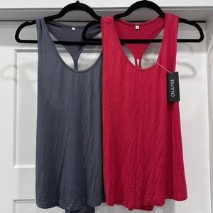 Amazon • Athletic Yoga Workout Tank-Top Bundle